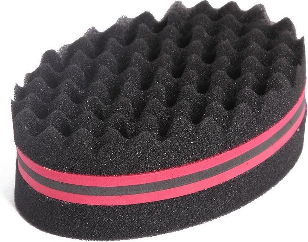 AFRO SPONS Magic Twist Brush Sponge (L) Double Sided