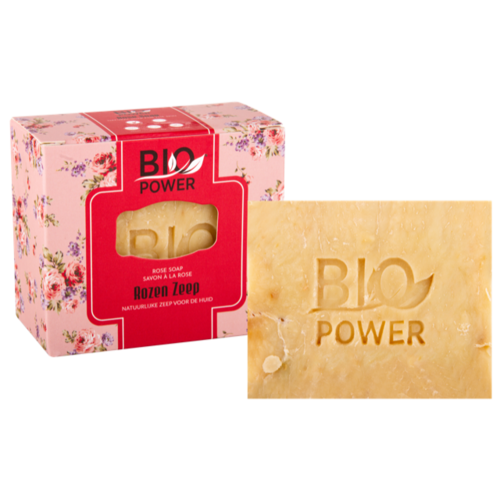 Biopower Biopower Rozen - Zeep 125g Biopower Biopower Rozen - Zeep 125g