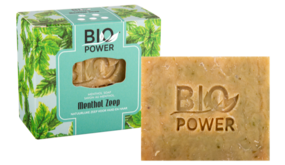 Biopower Biopower Menthol - Zeep 125g Biopower Biopower Menthol - Zeep 125g