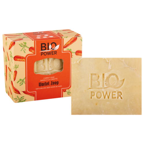 Biopower Biopower Wortel - Zeep 125g Biopower Biopower Wortel - Zeep 125g