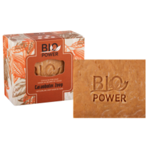 Biopower Biopower Cacaoboter - Zeep 125g Biopower Biopower Cacaoboter - Zeep 125g