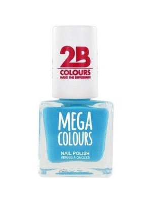 2b 2b Mega Colours Aquamarine 629 - Nagellak 9,5ml