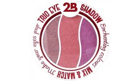2b 2b Trio Eye Shadow Mix & Match Violet/Pink/Green - Oogschaduw 2,4g