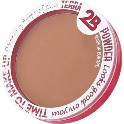2b 2b Terra Powder Time To Make-Up 01 - Gezichtspoeder 10,5g 2b 2b Terra Powder Time To Make-Up 01 - Gezichtspoeder 10,5g