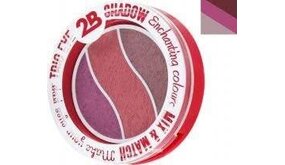 2b 2b Trio Eye Shadow Mix & Match Light/Medium/Dark/Pink - Oogschaduw 2,4g