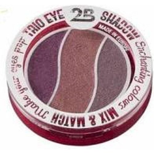 2b 2b Trio Eye Shadow Mix & Match Taupe/Pink/Burgundy - Oogschaduw 2,4g 2b 2b Trio Eye Shadow Mix & Match Taupe/Pink/Burgundy - Oogschaduw 2,4g