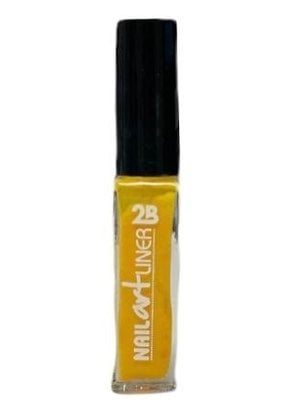 2b 2b Nail Art Liner Yellow 12 - Nagellak 8ml