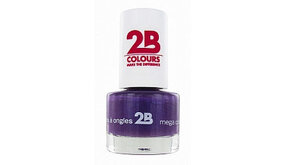 2b 2b Mega Colours Rich Lavender 022 - Nagellak 5,5ml 2b 2b Mega Colours Rich Lavender 022 - Nagellak 5,5ml