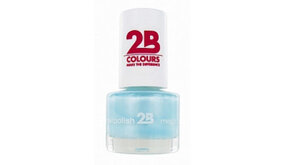 2b 2b Mega Colours Matt Satin Pastel Green 043 - Nagellak 5,5ml 2b 2b Mega Colours Matt Satin Pastel Green 043 - Nagellak 5,5ml