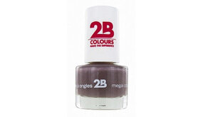 2b 2b Mega Colours Taupe 032 - Nagellak 5,5ml 2b 2b Mega Colours Taupe 032 - Nagellak 5,5ml