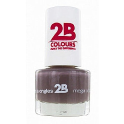 2b 2b Mega Colours Taupe 032 - Nagellak 5,5ml 2b 2b Mega Colours Taupe 032 - Nagellak 5,5ml