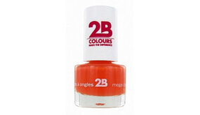 2b 2b Mega Colours Light Orange 016 - Nagellak 5,5ml 2b 2b Mega Colours Light Orange 016 - Nagellak 5,5ml