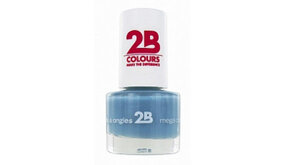 2b 2b Mega Colours Ocean Blue Wave 028 - Nagellak 5,5ml 2b 2b Mega Colours Ocean Blue Wave 028 - Nagellak 5,5ml