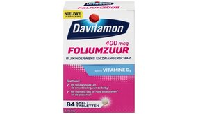Davitamon Davitamon 400 Mcg - Folimzuur 84 Smelttabletten