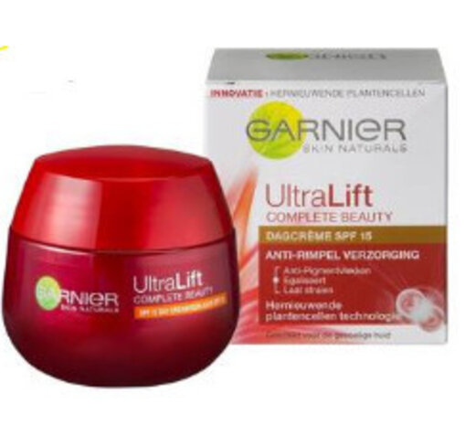 Garnier Skin Naturals Ultra Lift Complete Beauty Dagcreme Spf 15 - 50 Ml