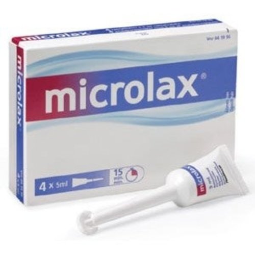 MICROLAX Microlax Microklysma - 4x5 Ml