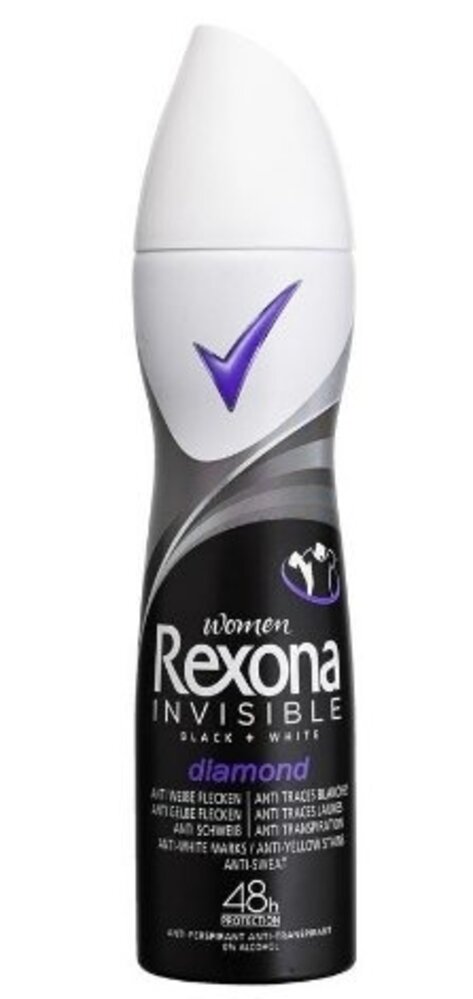 Rexona Rexona Women Deospray Invisible Black & White - 150 Ml