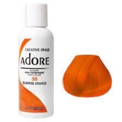 Adore Adore Semi Permanent – Hair Dye 38 Sunrize Orange 118ml Adore Adore Semi Permanent – Hair Dye 38 Sunrize Orange 118ml