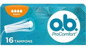 Ob Ob Super - Tampons 16 st Ob Ob Super - Tampons 16 st