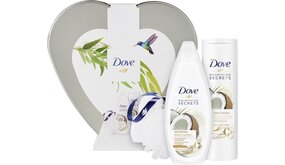 Dove Dove Cadeauset Kokos & Amandel - Deo 150ml + Shower Mousse 200ml + Body Crème  300ml