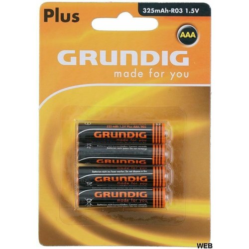 Grundig Grundig 4 Batt Aaa Grundig Grundig 4 Batt Aaa