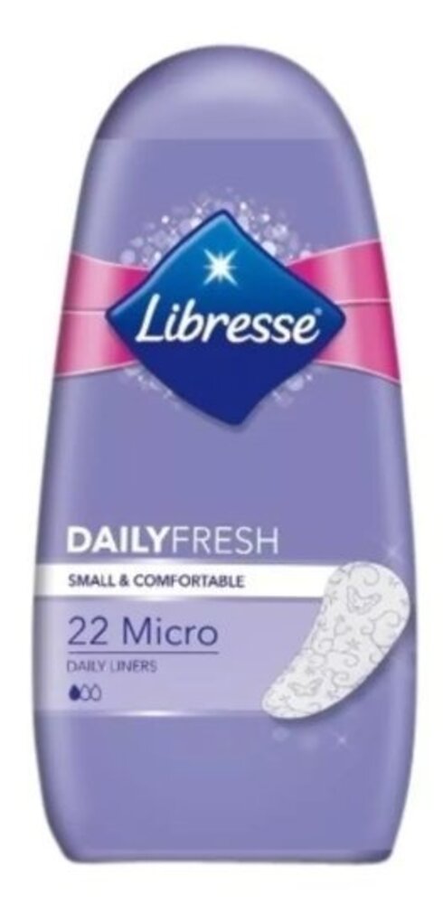 Libresse Libresse Inlegkruisjes Fresh Micro - 22 Stuks