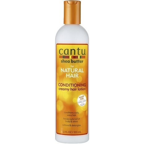 Cantu Cantu Shea Butter Natural Hair Conditioning Creamy Hair Lotion 355 Ml