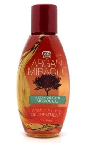 African Pride African Pride Argan Miracle Moisture & Shine Oil Treatment  118 Ml