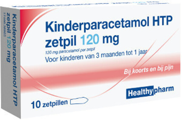 Healthypharm Healthypharm Paracetamol Zetpil 120 Mg - 10 Sup