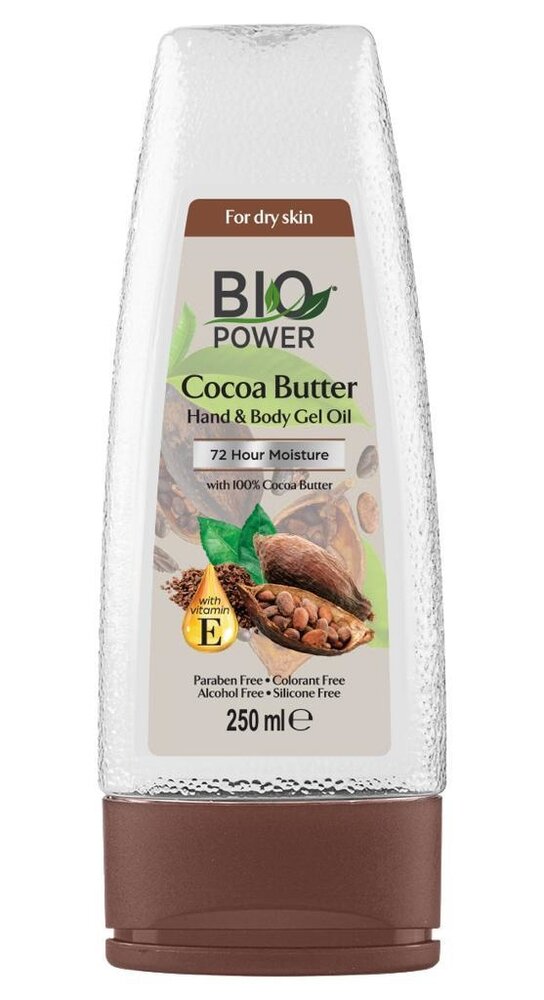 Biopower Biopower gel oil vaseline cocoa butter 250 ml