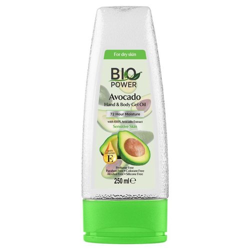 Biopower Biopower avocado gel oil vaseline 250 ml Biopower Biopower avocado gel oil vaseline 250 ml
