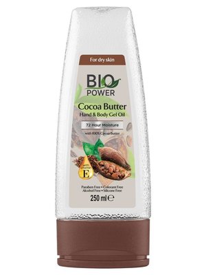 Vaseline Biopower Vaseline Body Gel Oil Radiant - Pure Cocoa Butter 200ml