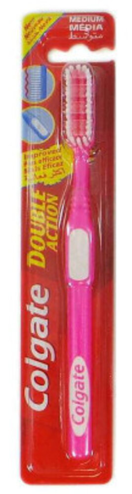 Colgate Colgate Tandenborstel Double Action Medium - 1 Stuks