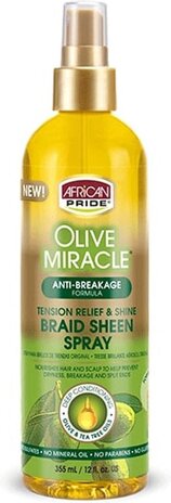 African Pride African Pride Olive Miracle - Braid Sheen Spray 355ml