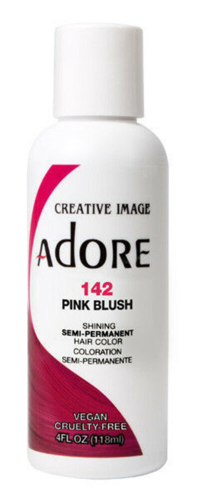Adore Adore Semi-Permanent Hair Color - Pink Blush 142 118ml