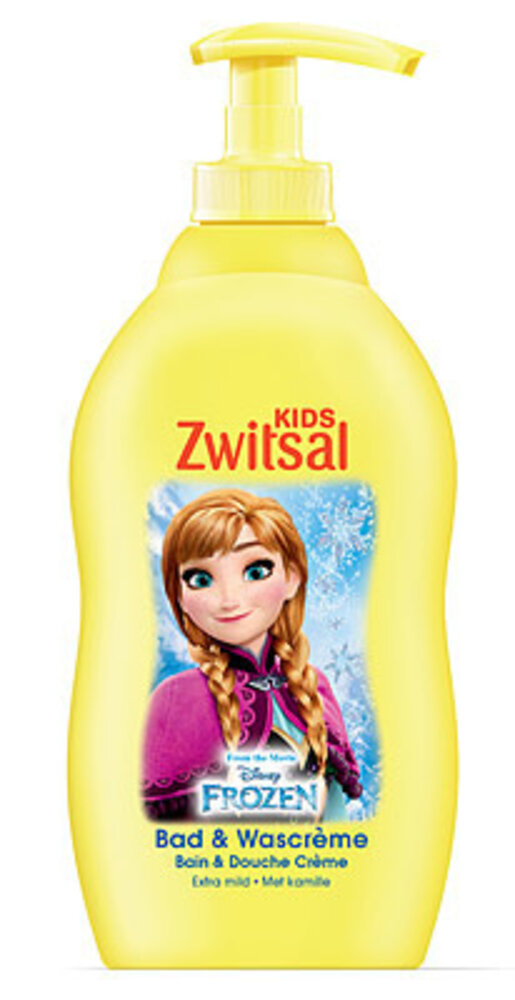 Zwitsal Zwitsal Kids Bad & Wascreme - Frozen 400 Ml Zwitsal Zwitsal Kids Bad & Wascreme - Frozen 400 Ml