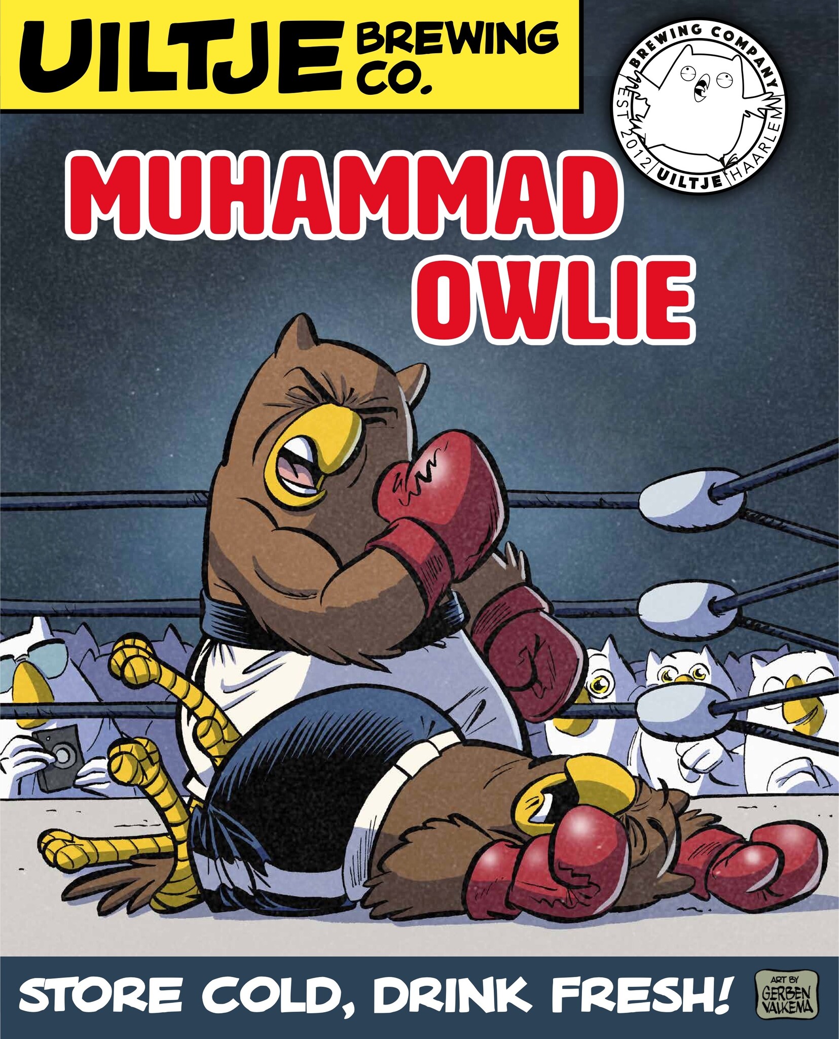 Uiltje Muhammad Owlie Poster - Het Uiltje