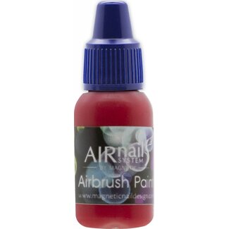 Magnetic AirNails Paint 3 Red 10 ml.
