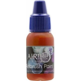 Magnetic AirNails Paint 7 Orange 10 ml.