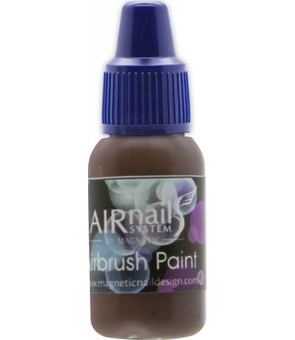 Magnetic AirNails Paint 12 Dark Brown 10 ml.