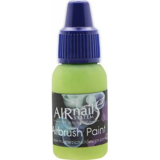 Magnetic AirNails Paint 44 Apple Green 10 ml.
