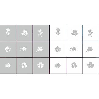 Magnetic AirNails Masking Floral 1 Collection