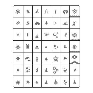 Magnetic AirNails Masking Christmas Collection 49 st.