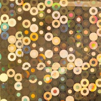 Magnetic Foil Gold Circle
