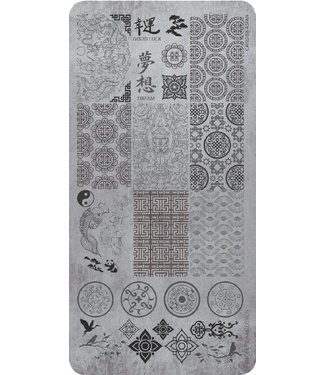 Magnetic Stempelplaat 08 Asian Style