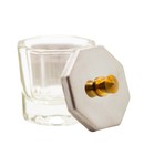 Magnetic Dappendish glas klein met deksel