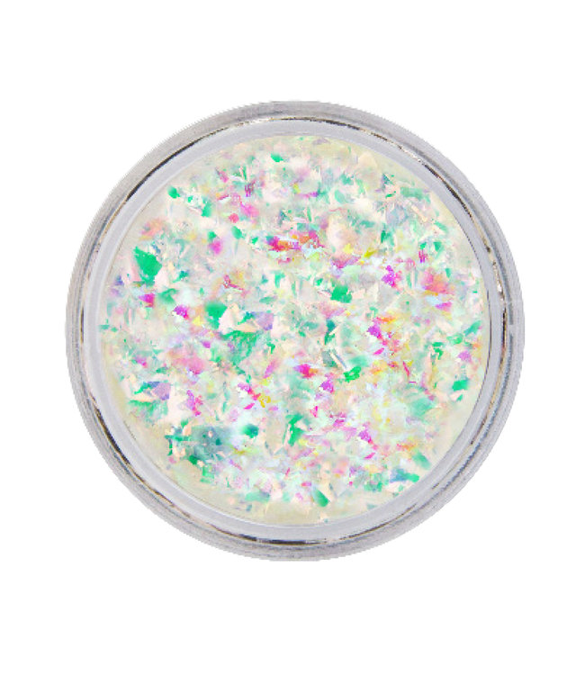 Chameleon Flakes Peacock Green