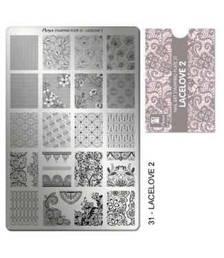 Moyra Stempelplaat 31 LaceLove 2
