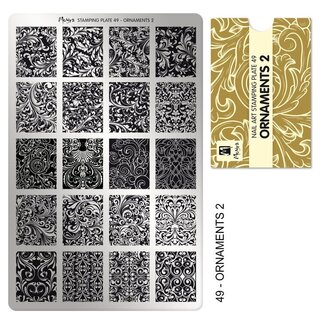 Moyra Stempelplaat 49 Ornaments 2