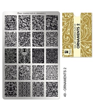 Moyra Stempelplaat 49 Ornaments 2
